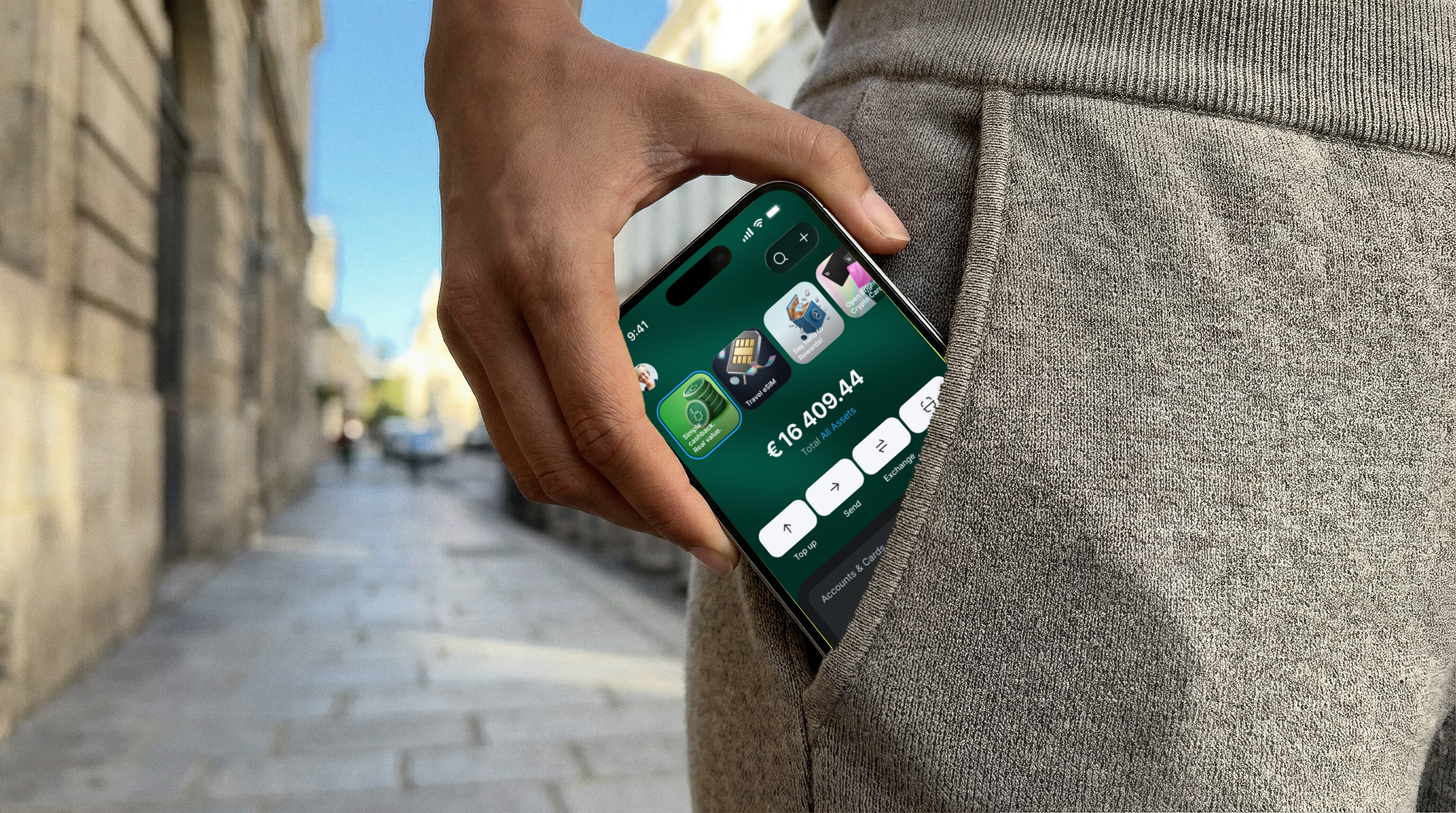 Brighty home screen widgets and banners