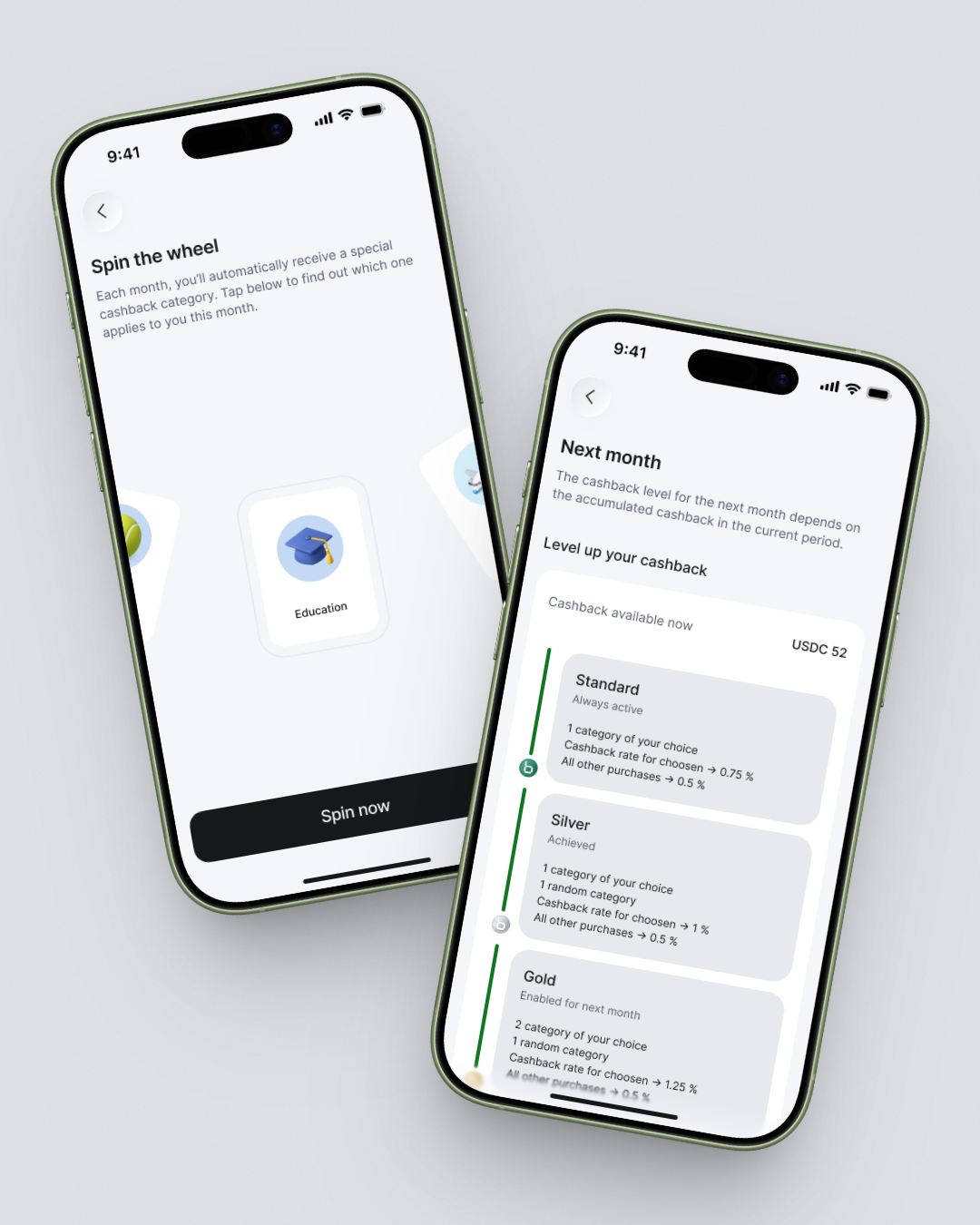 Brighty cashback product flow